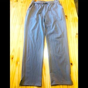 Joie Gray Pull On Trouser Spandex Tie Front Pants Medium